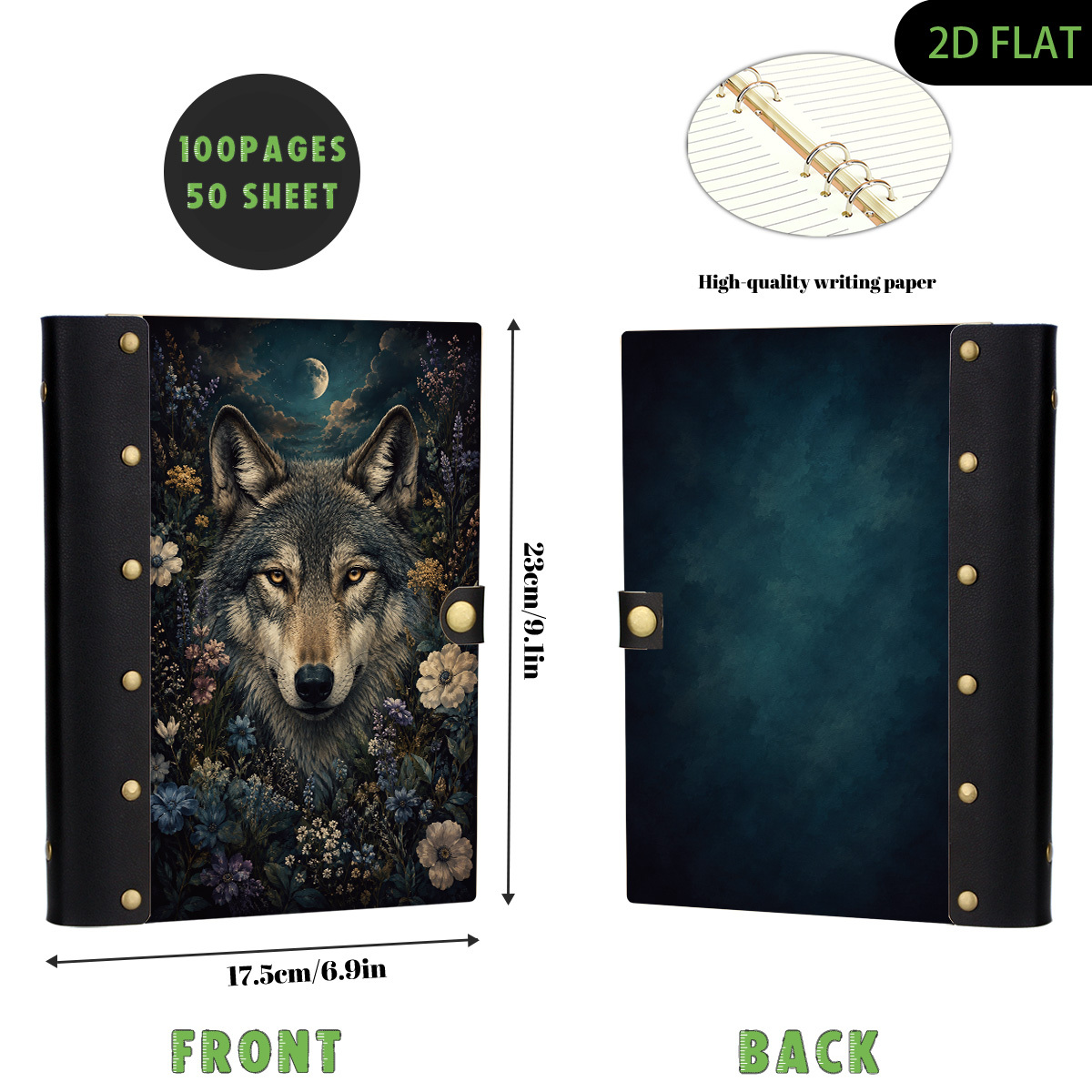 1 carnet à couverture rigide « - Journal Leather Hardcover avis et prix