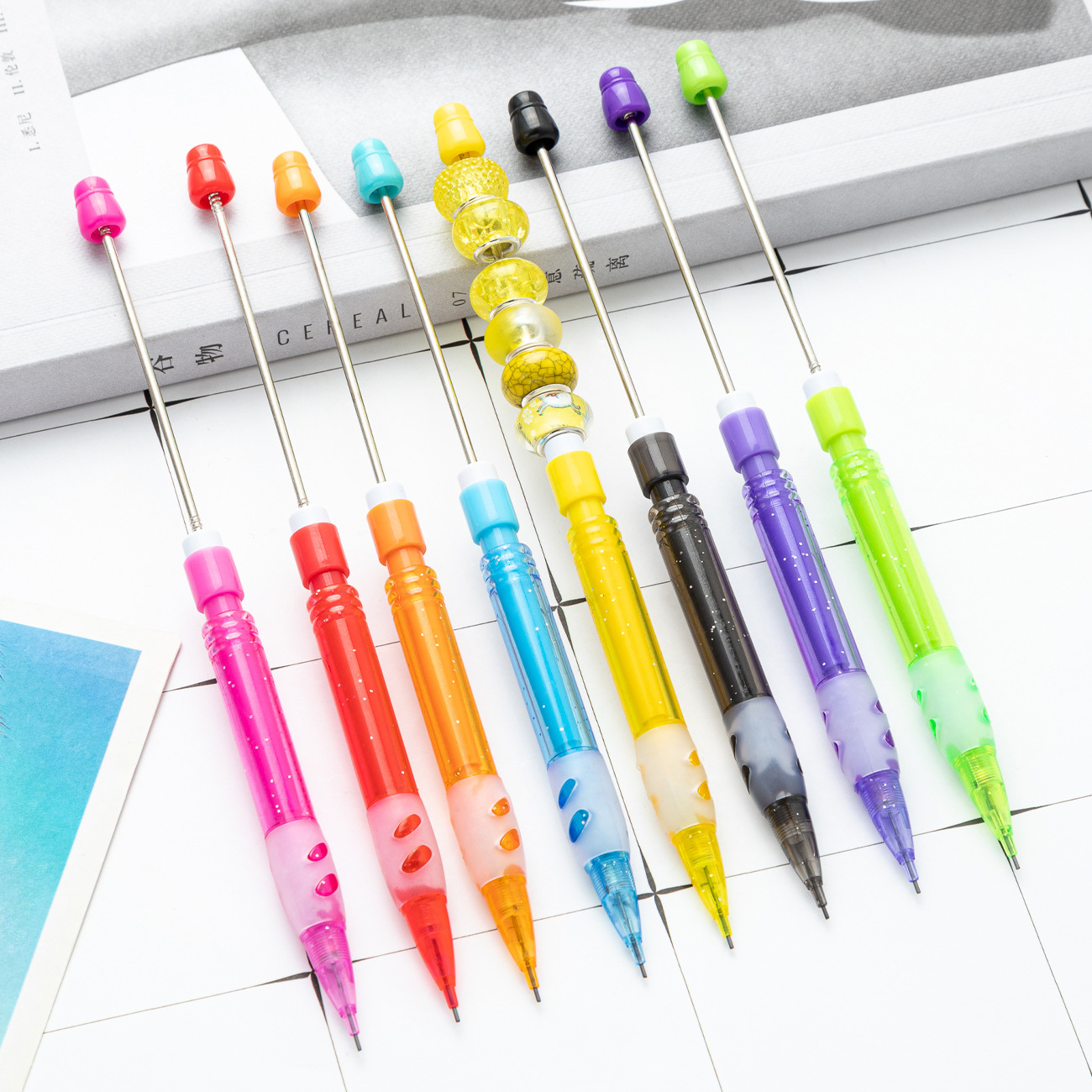 9 pièces bricolage crayon perl - Mechanical Pencil Lead avis et prix
