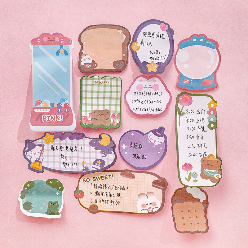 Bloc-notes adhésif mignon kawa - Office Supply Office Stationery Items avis et prix