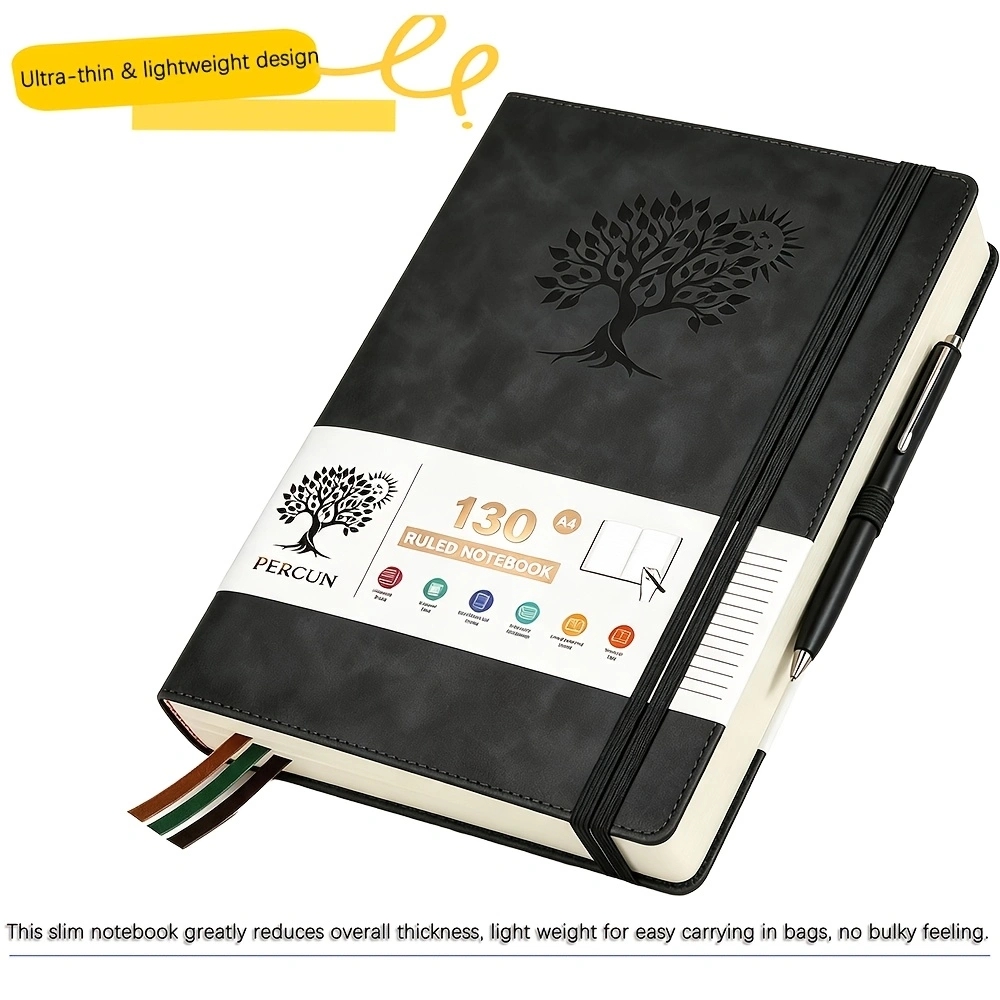 Carnet de notes A4 à couvertur - Journal Leather Hardcover avis et prix