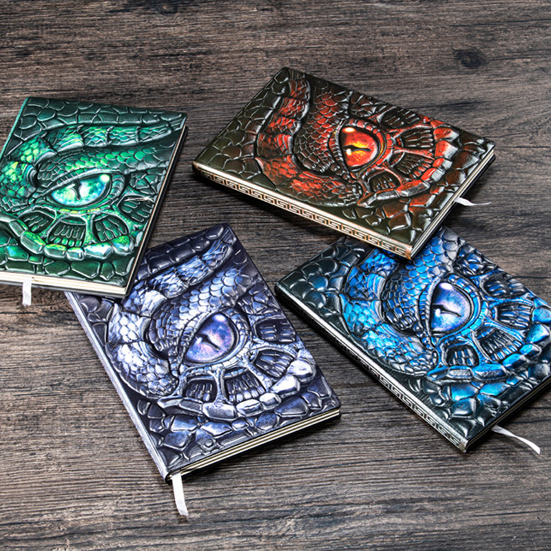 Carnet A5 à motifs 3D en relie - Journal Leather Hardcover avis et prix